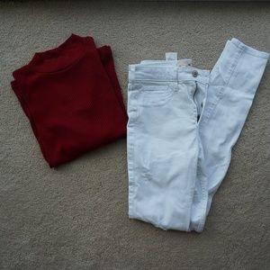 Hollister Stretch High-Rise Super Skinny Jean